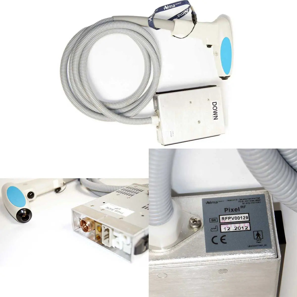 2012 Alma Accent V Shape System Body Contouring Acne Scar Wrinkle RF Pixel Uni Alma