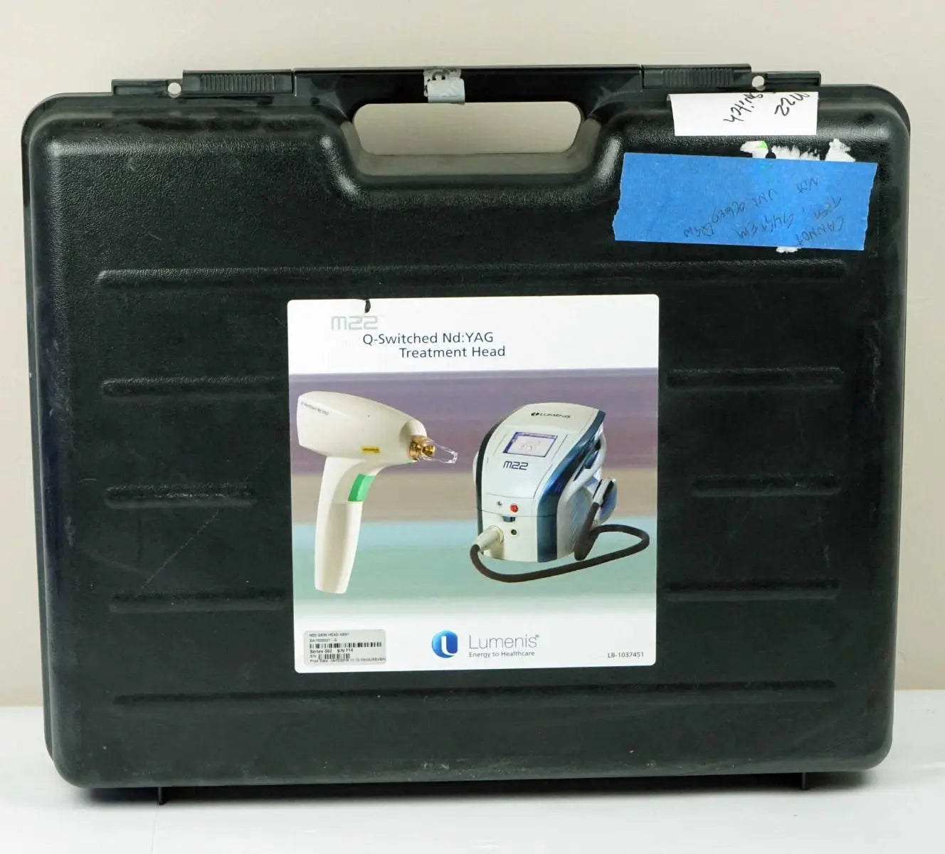 2015 Lumenis M22 Laser Q-Switched QSD Nd:YAG 1064nm Tattoo Removal Handpiece Lumenis