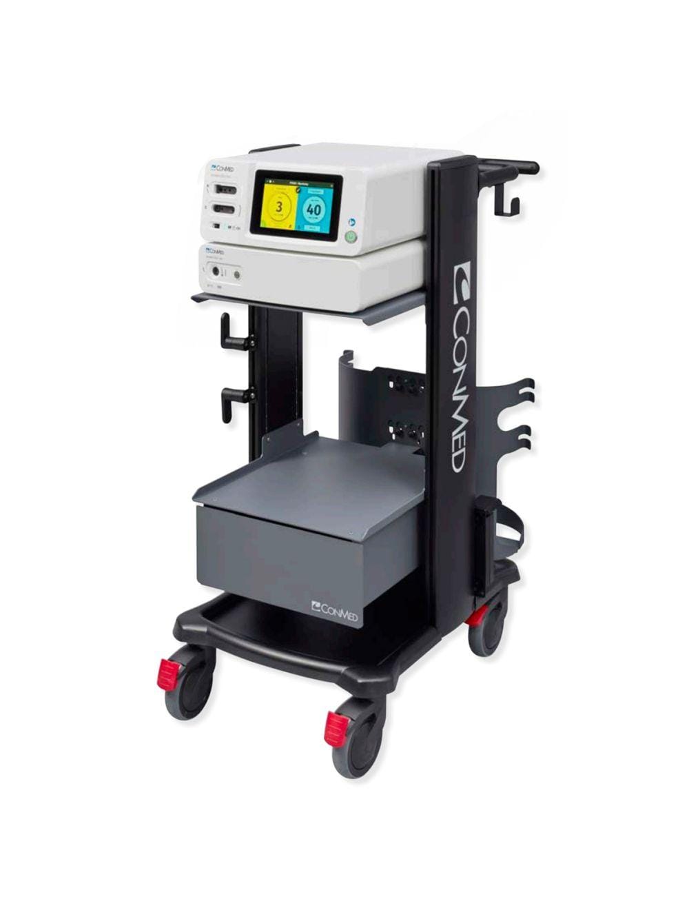 ConMed Beamer AVEO Modular Rolling Cart Storage and Use AVEO-CART-PKG Sol International Medical