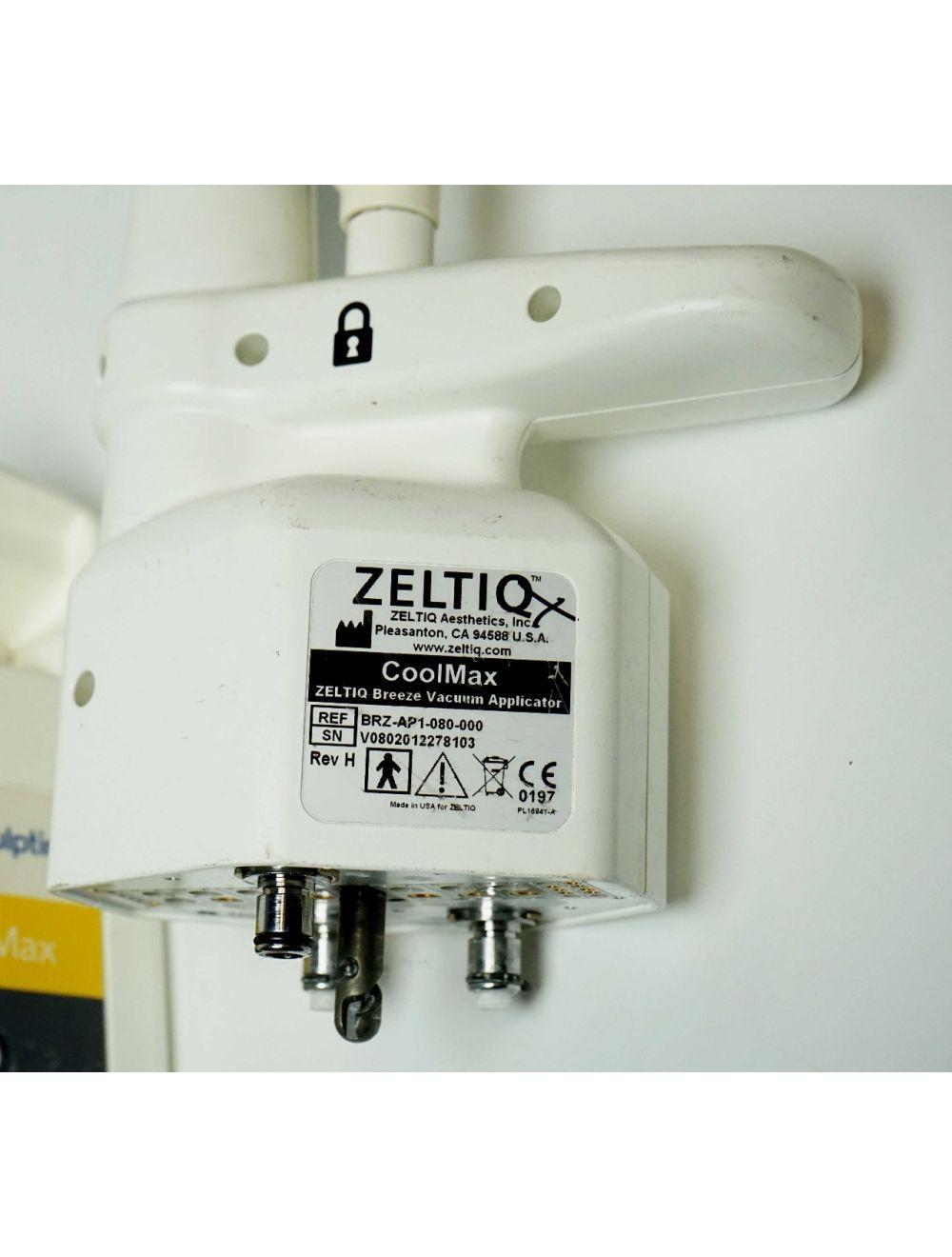 2012 Zeltiq CoolSculpting CoolMax Breeze Vacuum Applicator BRZ-AP1-080-000 Large Zeltiq