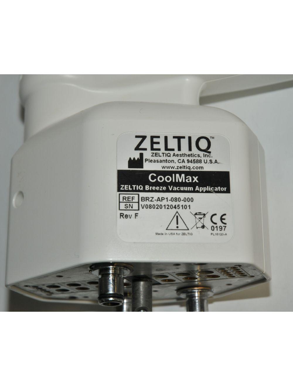 Zeltiq CoolSculpting CoolMax Breeze Vacuum Applicator BRZ-AP1-080-000 2012 Zeltiq