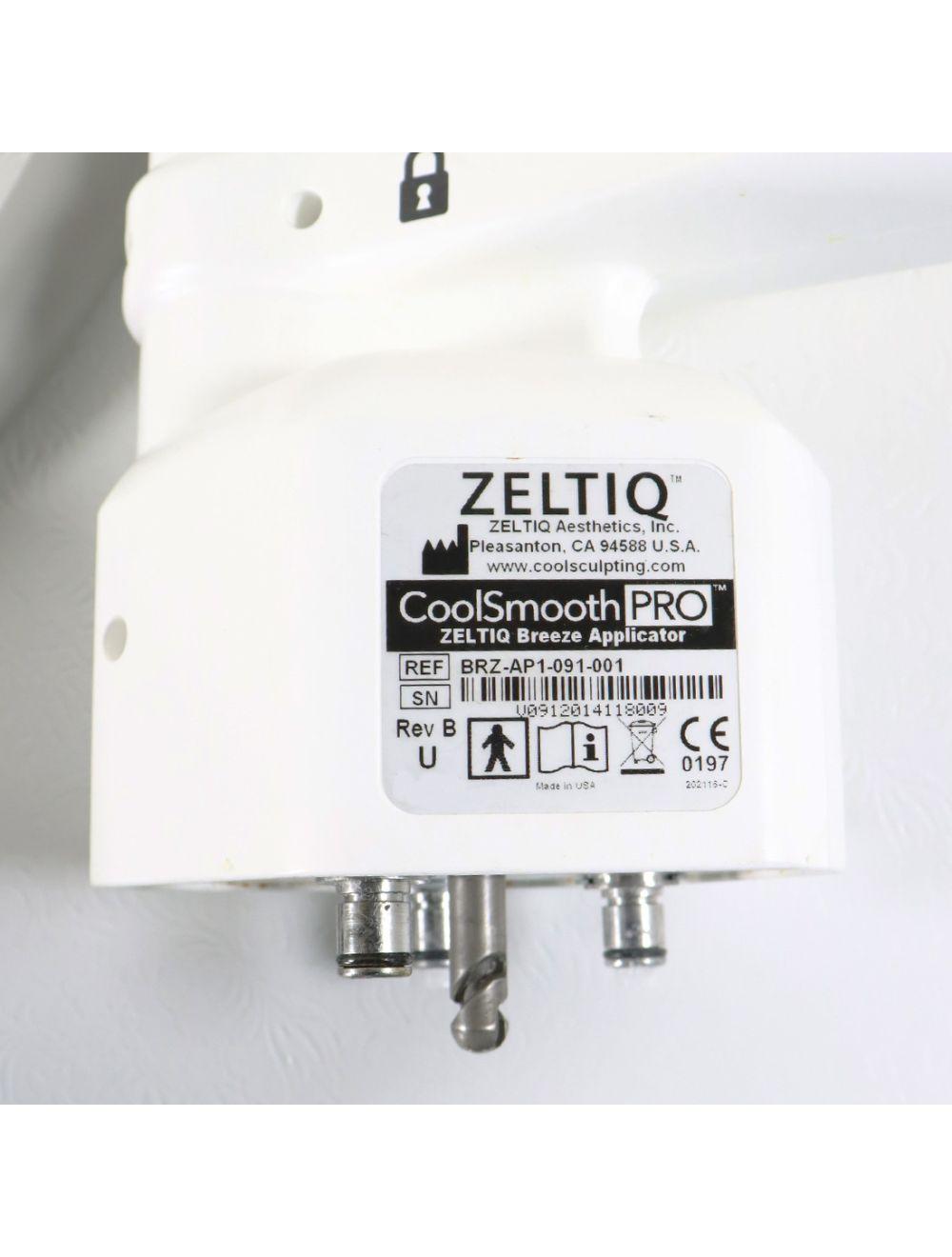 Zeltiq Breeze Surface Applicator CoolSmooth PRO Handpiece BRZ-AP1-091-001 2014 Zeltiq
