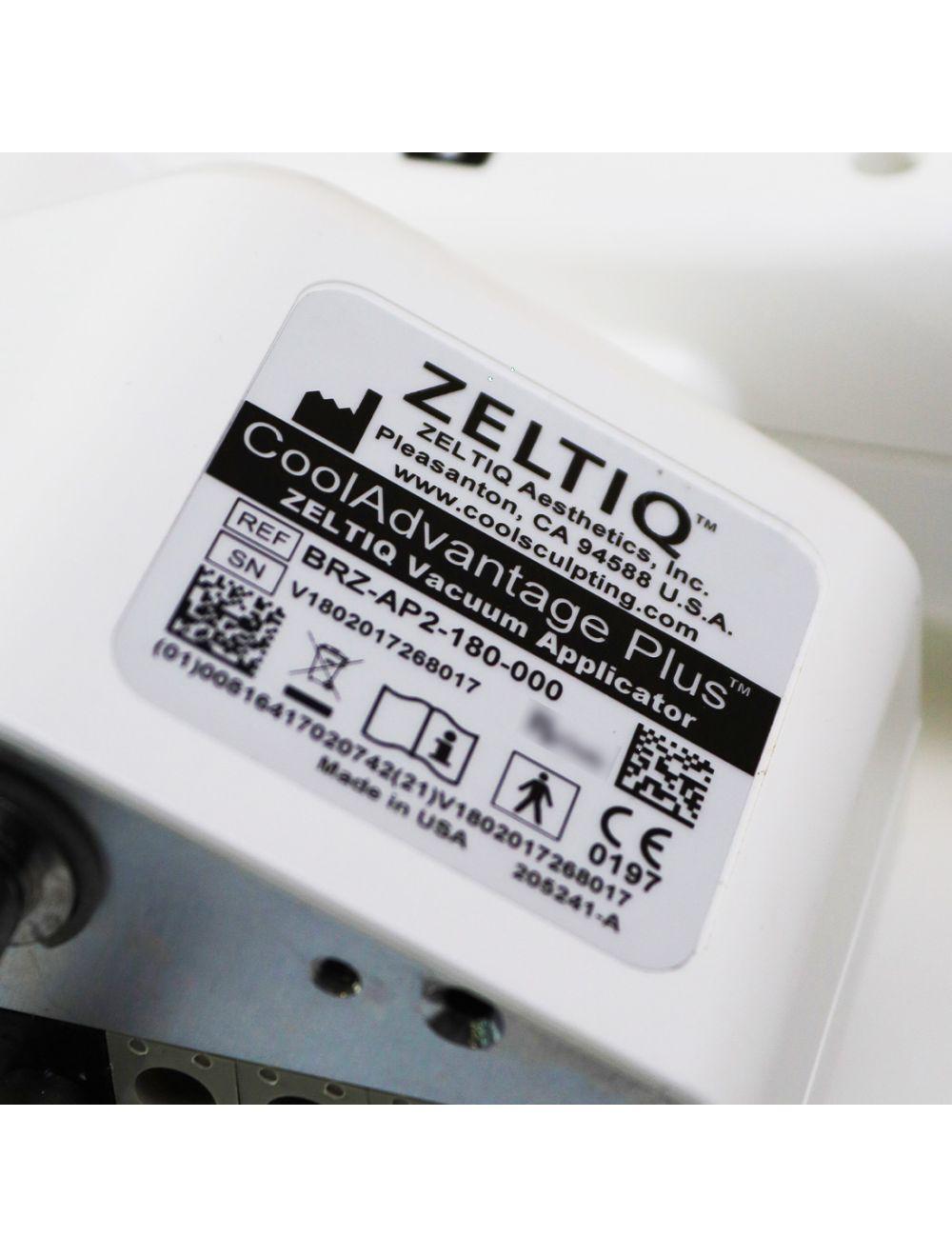 Zeltiq CoolSculpting CoolAdvantage Plus Vacuum Applicator BRZ-AP2-180-000 Zeltiq