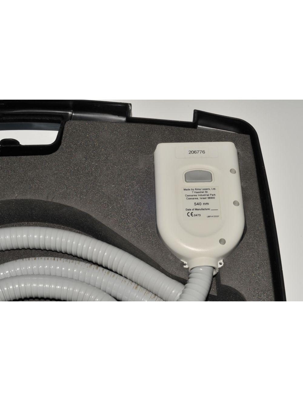 Alma Harmony Lasers 540nm HandPiece GREEN Vascular Pigmented Lesions Hand Piece Alma