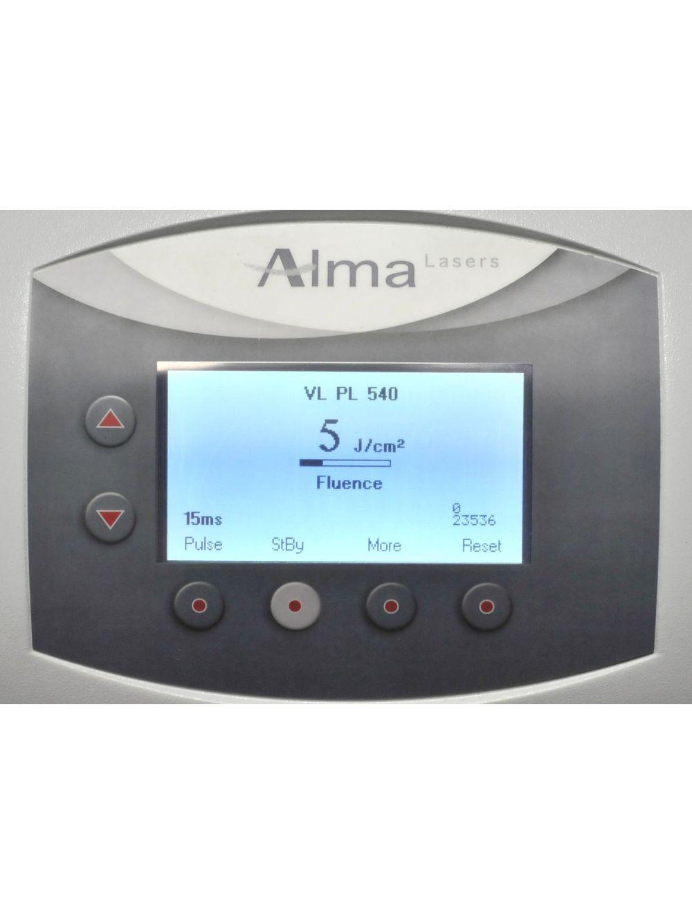 Alma Harmony Lasers 540nm HandPiece GREEN Vascular Pigmented Lesions Hand Piece Alma