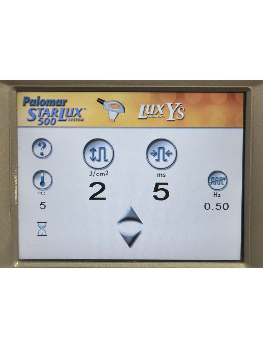 2013 Cynosure StarLux 500 Laser System LuxYs Handpiece Palomar Lux Ys Hand Piece Palomar