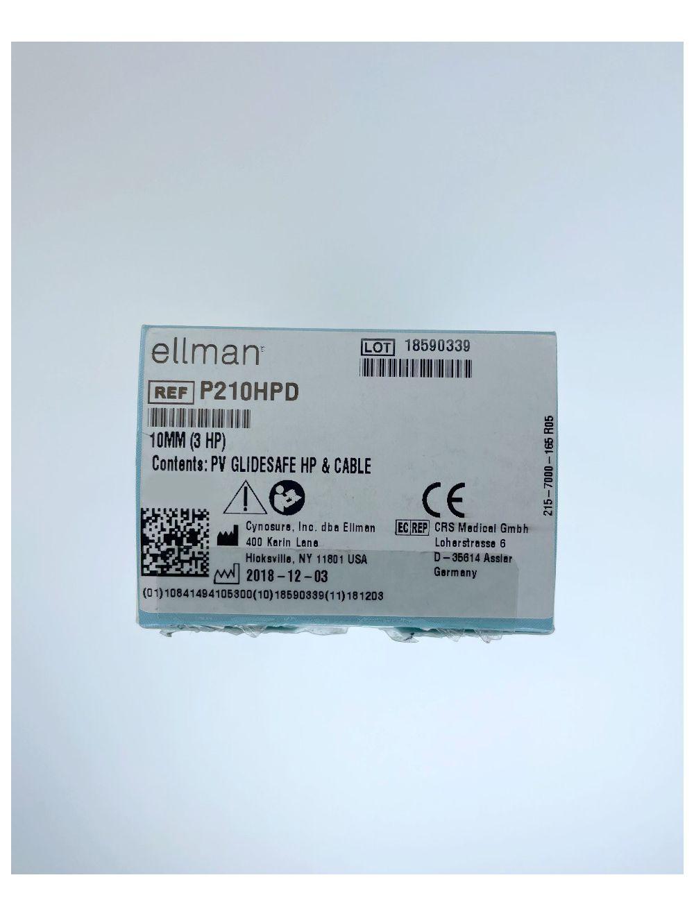 Ellman Pelleve P210HPD 10mm GlideSafe RF Tightening Handpiece 3-Pack Sol International Medical