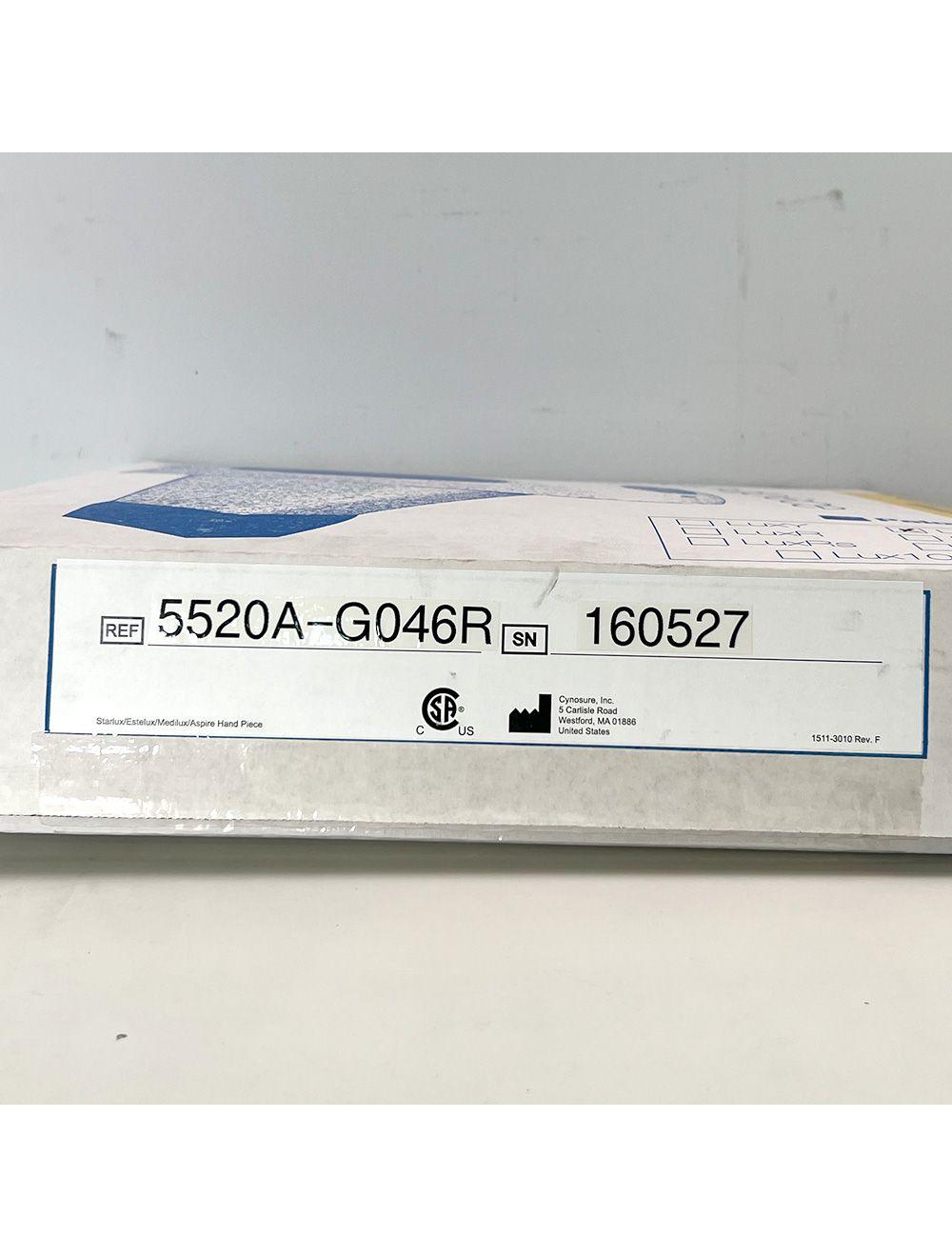 Palomar StarLux 500 MaxG Handpiece Cynosure Factory Refurbished 160527 (0 Shots) Palomar
