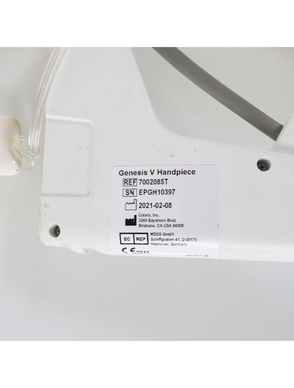 Cutera ExcelV+ Genesis V Handpiece 532/1064nm Micro-Pulsed Laser 7002085T 2021 Cutera