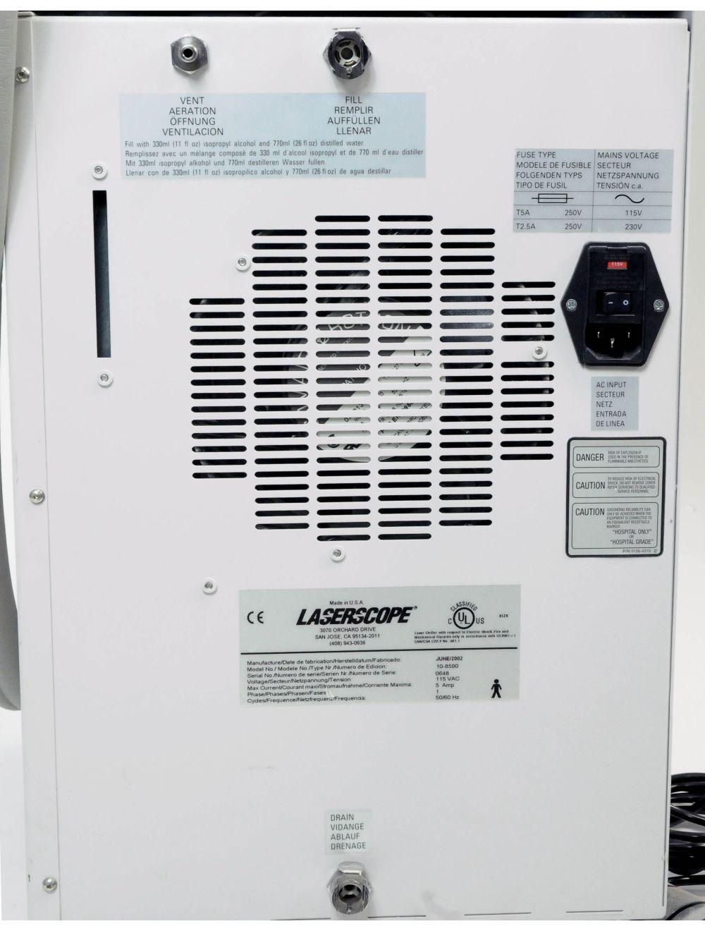 2002 Laserscope Lyra Nd:YAG Laser w CoolSpot 10mm Hand Piece Hair Removal / Vein Sol International Medical