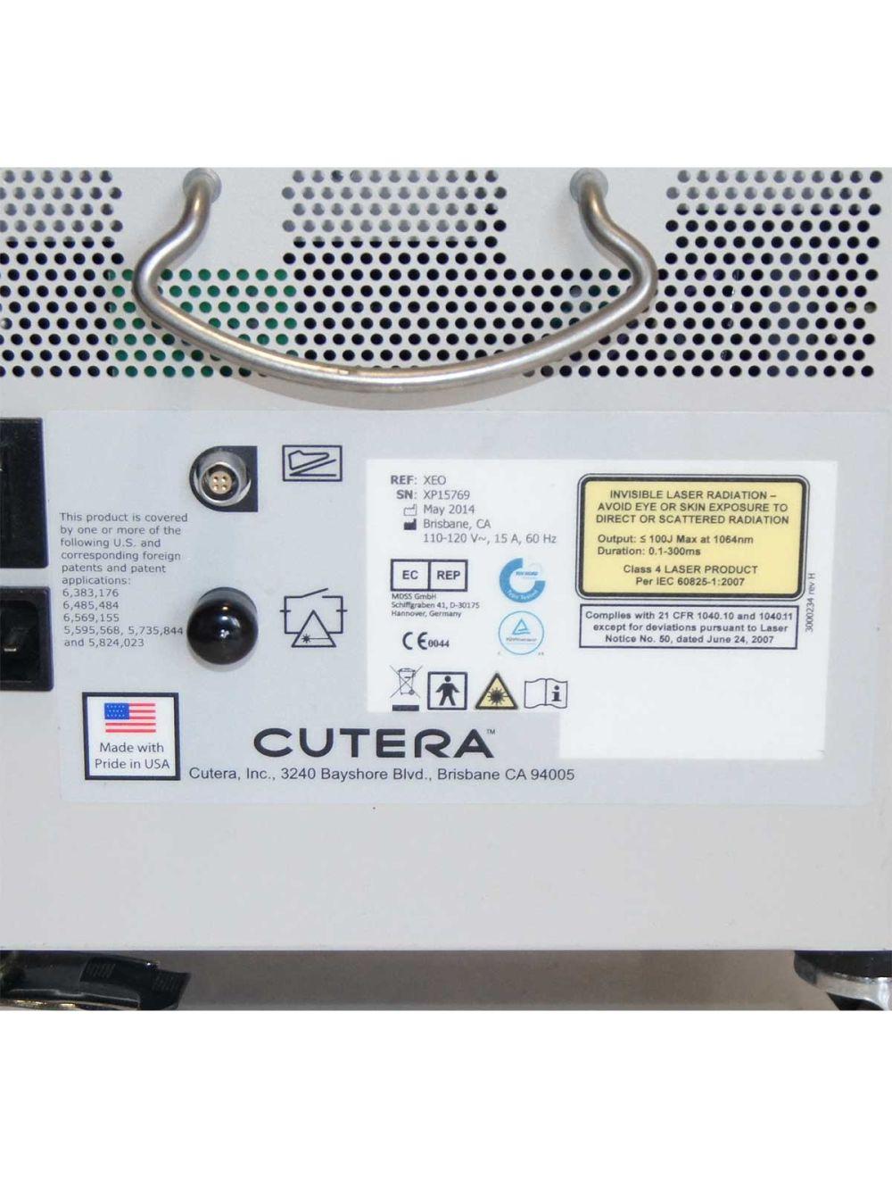 2014 Cutera Xeo Skin Resurfacing Rejuvenation Nd:YAG Laser System ND YAG Cutera