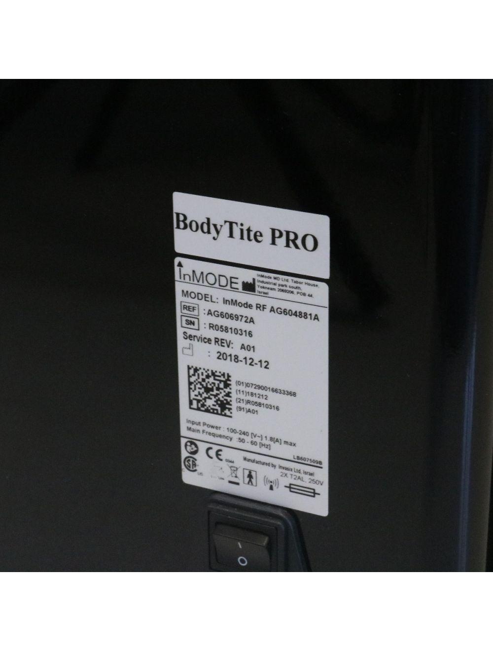 2018 InMode RF BodyTite PRO Fully Loaded Body Tight FaceTite Morpheus 8 Fractora InMode