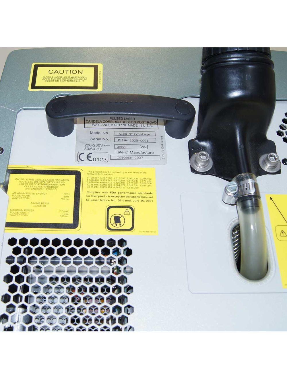 2007 Candela ALEX TriVantage Q-Switched Nd:YAG Tattoo Laser Removal System Candela