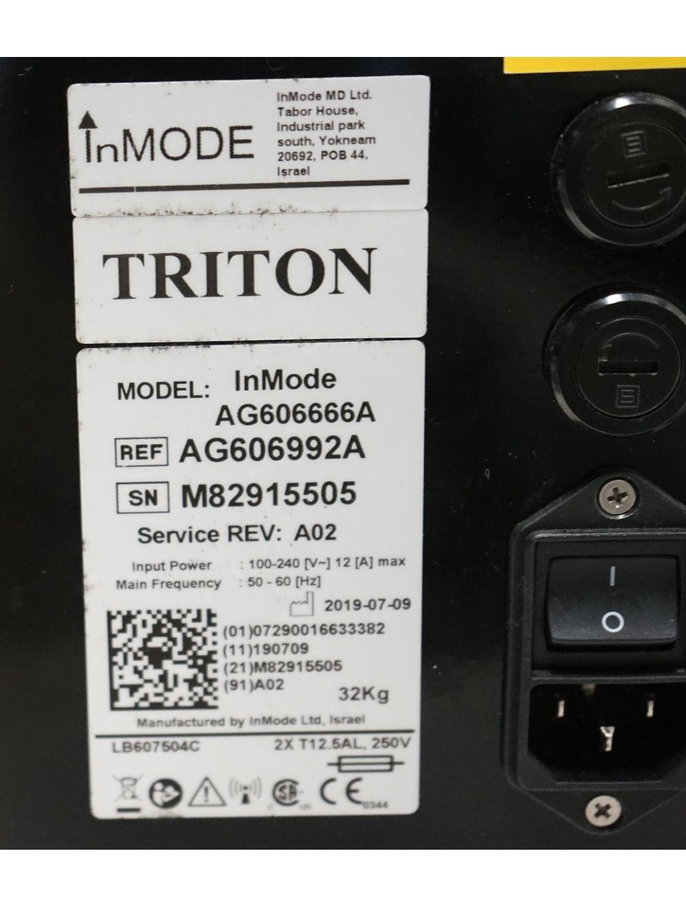 2019 InMode Triton Laser Hair Removal Alexandrite Diode Nd YAG 755 810 1064 Alex InMode