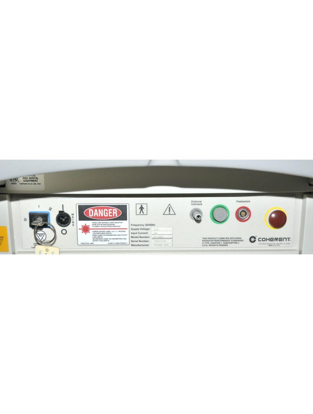 1997 Coherent UltraPulse 5000C CO2 Laser Ultra Pulse Surgical Laser Lumenis Lumenis