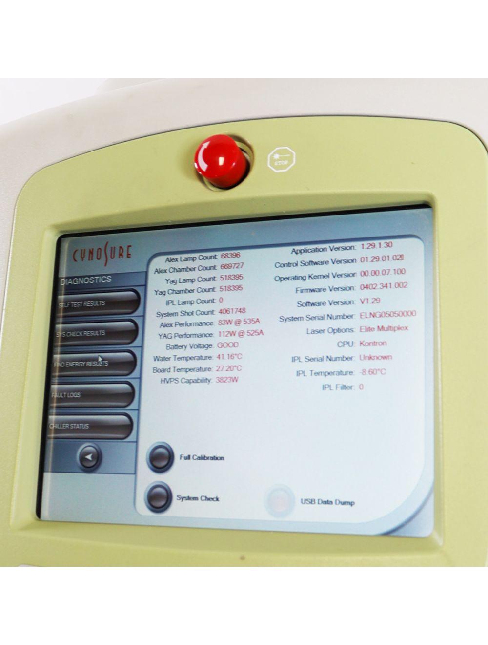 2014 Cynosure Elite MPX Laser 755/1064nm With IPL And Built-In Zimmer Cynosure