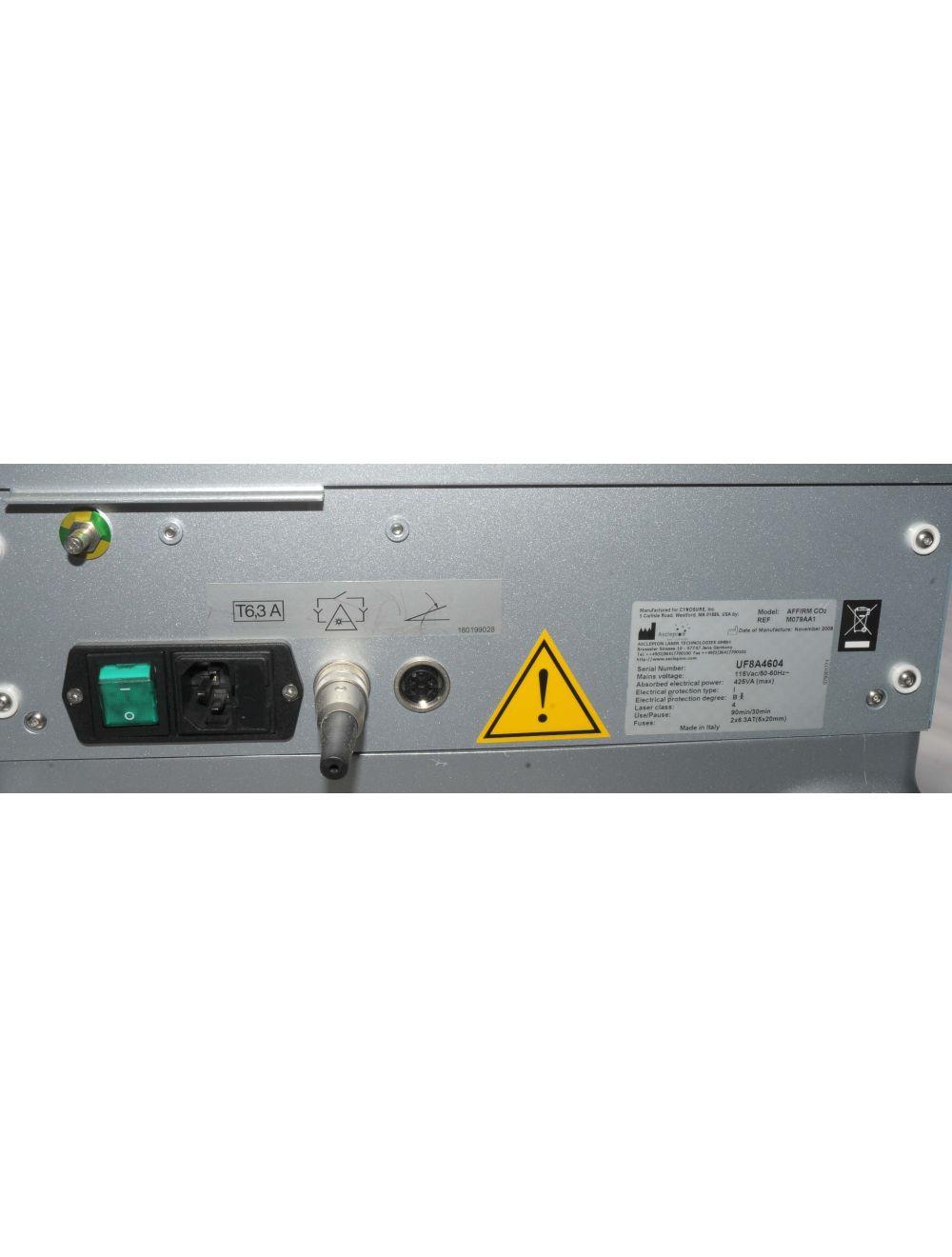 2008 Cynosure SmartSkin 30 Watt Affirm CO2 Ablative Wrinkle C02 Laser Smart Skin Cynosure