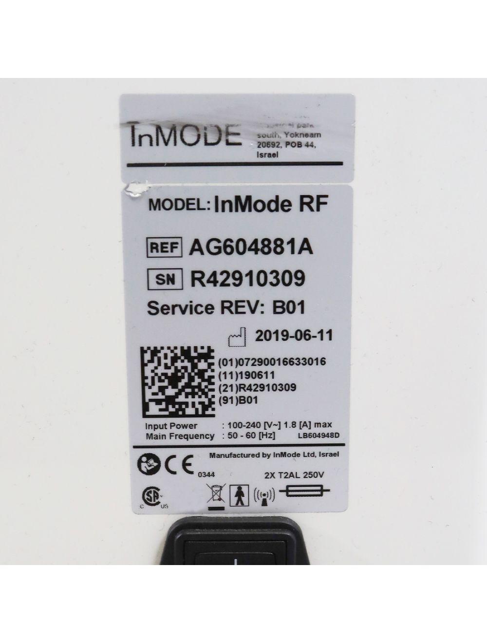2019 InMode Embrace RF Morpheus 8 System InMode