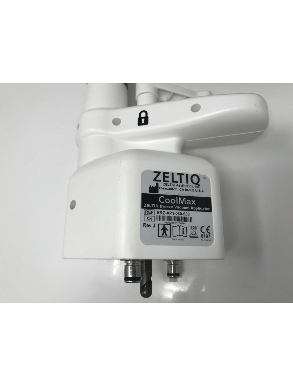 Zeltiq CoolSculpting Cool Max Breeze Vacuum Applicator CoolMax BRZ-AP1-080-000 Zeltiq
