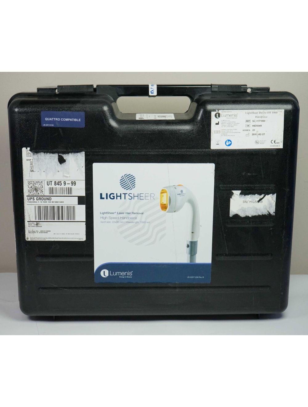 2019 Lumenis LightSheer DESIRE High Speed Handpiece 1060nm Laser Hair Removal Lumenis