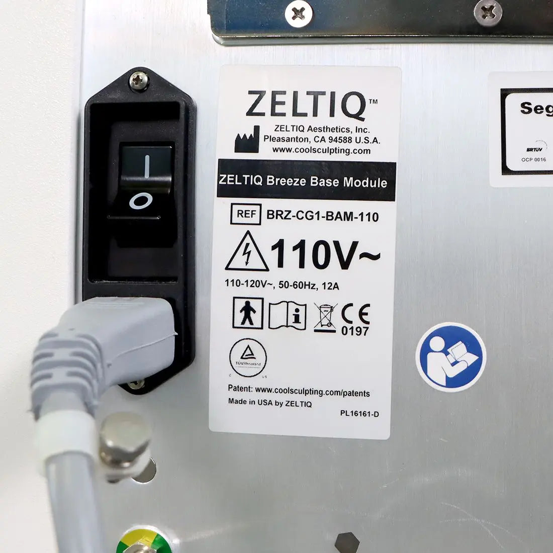 2018 Zeltiq CoolSculpting Body Contouring Fat Reduction System 3 Applicators Zeltiq