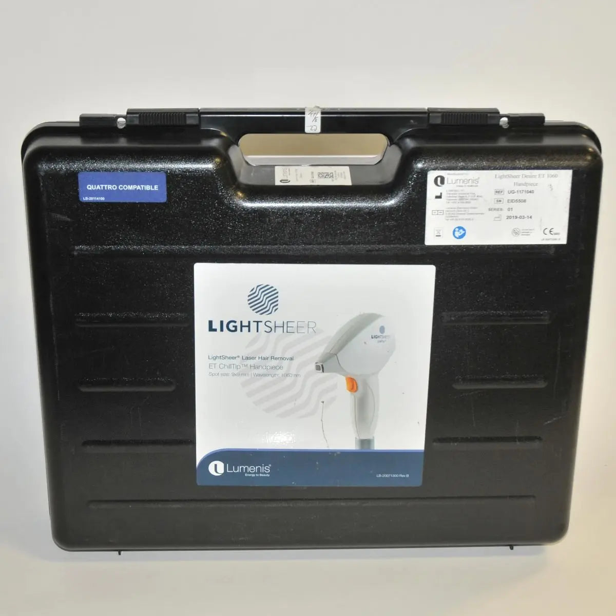 2019 LightSheer Lumenis DESIRE ET 1060nm Laser Hair Removal Chill Tip Handpiece Lumenis